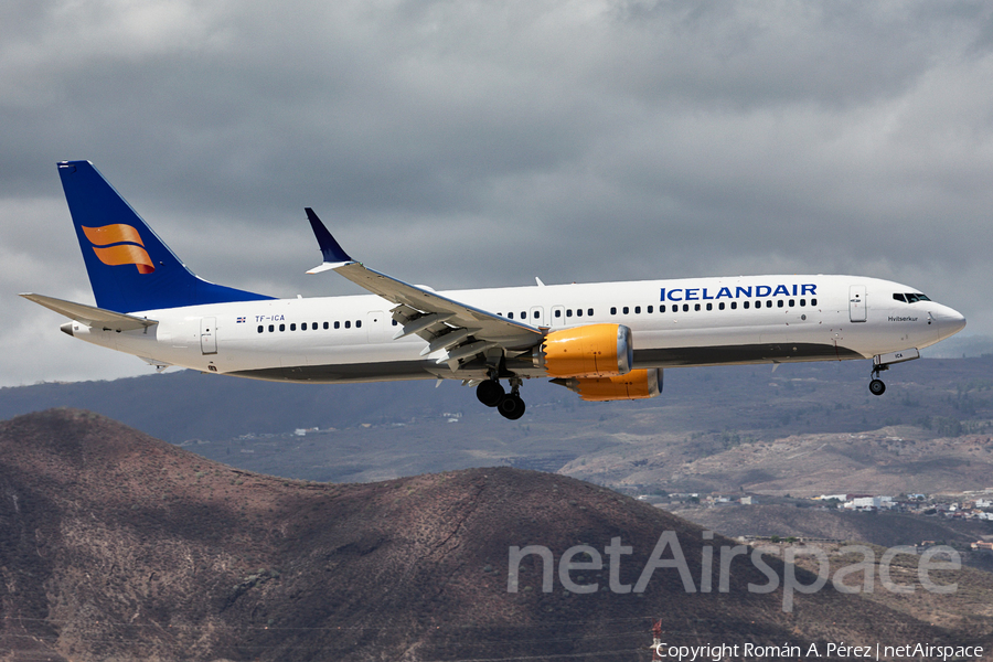 Icelandair Boeing 737-9 MAX (TF-ICA) | Photo 472472