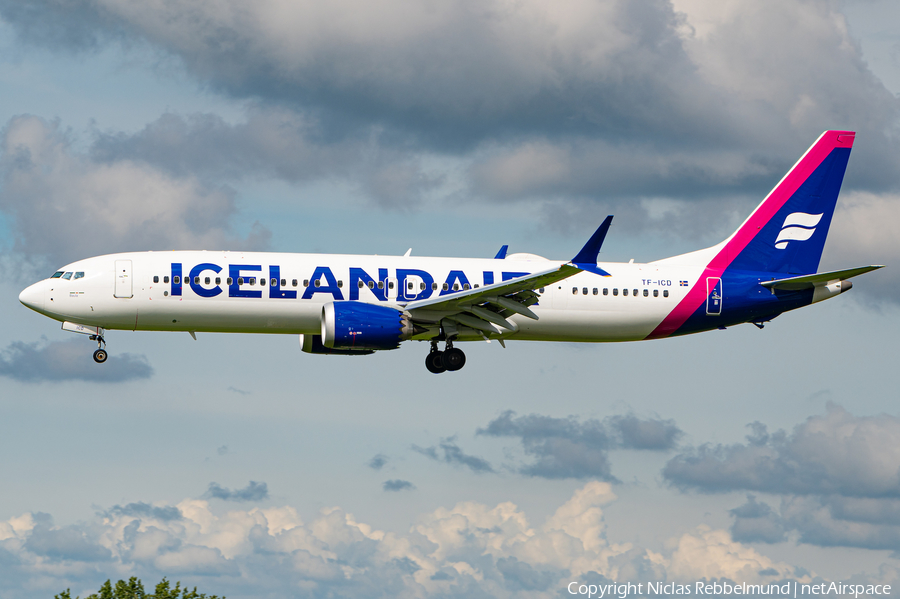 Icelandair Boeing 737-9 MAX (TF-ICD) | Photo 586162