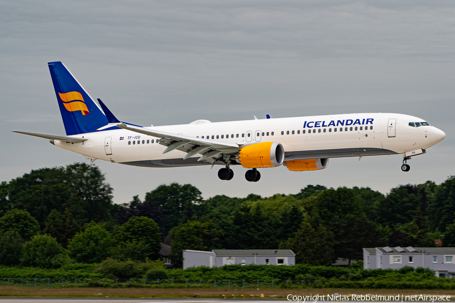 Icelandair Boeing 737-9 MAX (TF-ICD) | Photo 513004