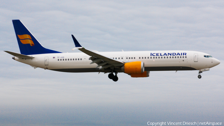 Icelandair Boeing 737-9 MAX (TF-ICD) | Photo 513090