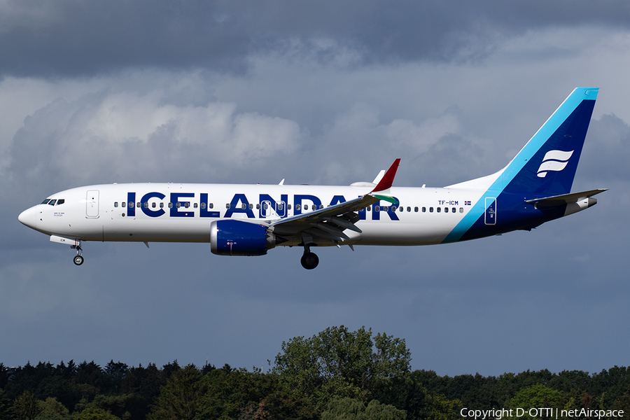 Icelandair Boeing 737-8 MAX (TF-ICM) | Photo 526464