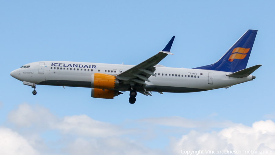 Icelandair Boeing 737-8 MAX (TF-ICO) | Photo 511173