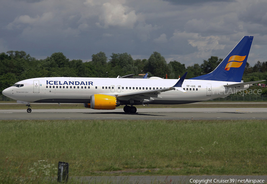 Icelandair Boeing 737-8 MAX (TF-ICO) | Photo 524627