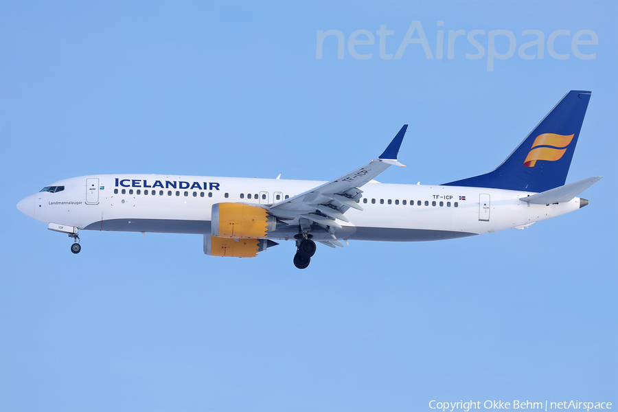 Icelandair Boeing 737-8 MAX (TF-ICP) | Photo 500808