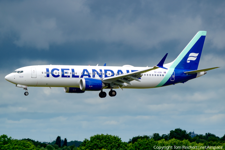 Icelandair Boeing 737-8 MAX (TF-ICR) | Photo 516413