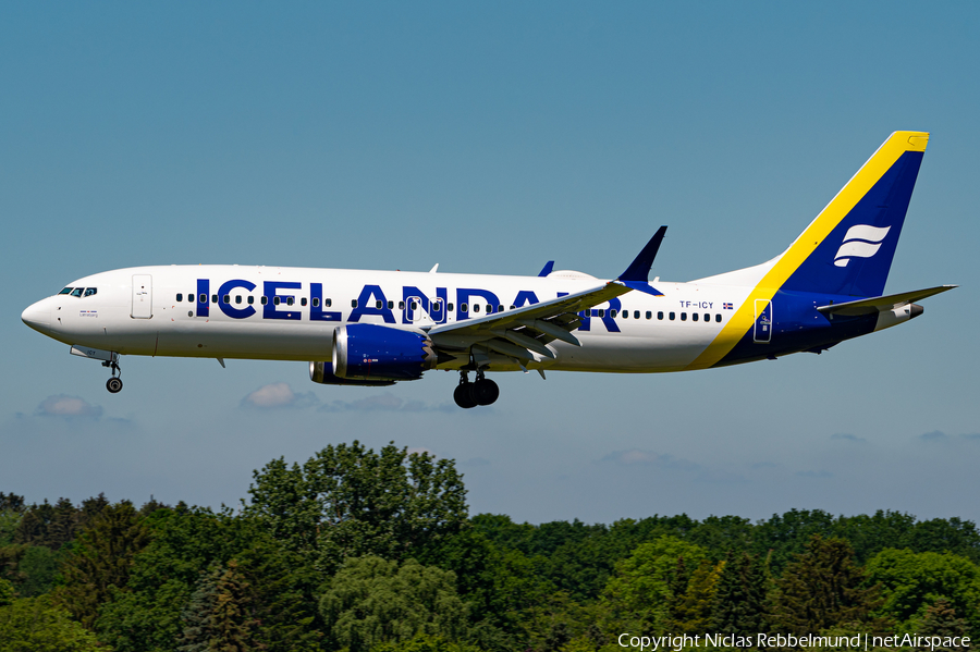 Icelandair Boeing 737-8 MAX (TF-ICY) | Photo 510727