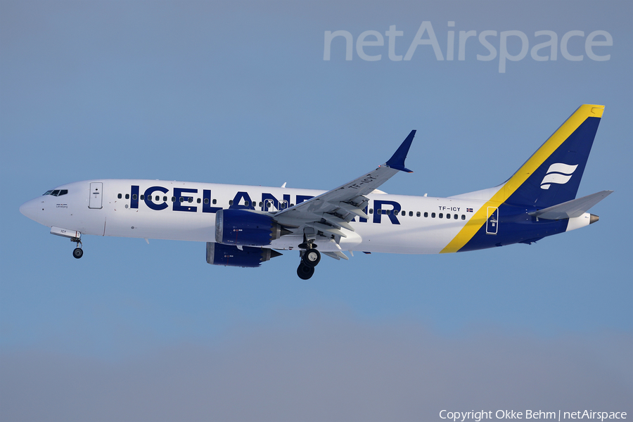 Icelandair Boeing 737-8 MAX (TF-ICY) | Photo 500809