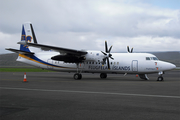 Flugfelag Islands Fokker 50 (TF-JMM) at  Egilsstadir, Iceland