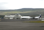 Flugfelag Islands Fokker 50 (TF-JMM) at  Egilsstadir, Iceland