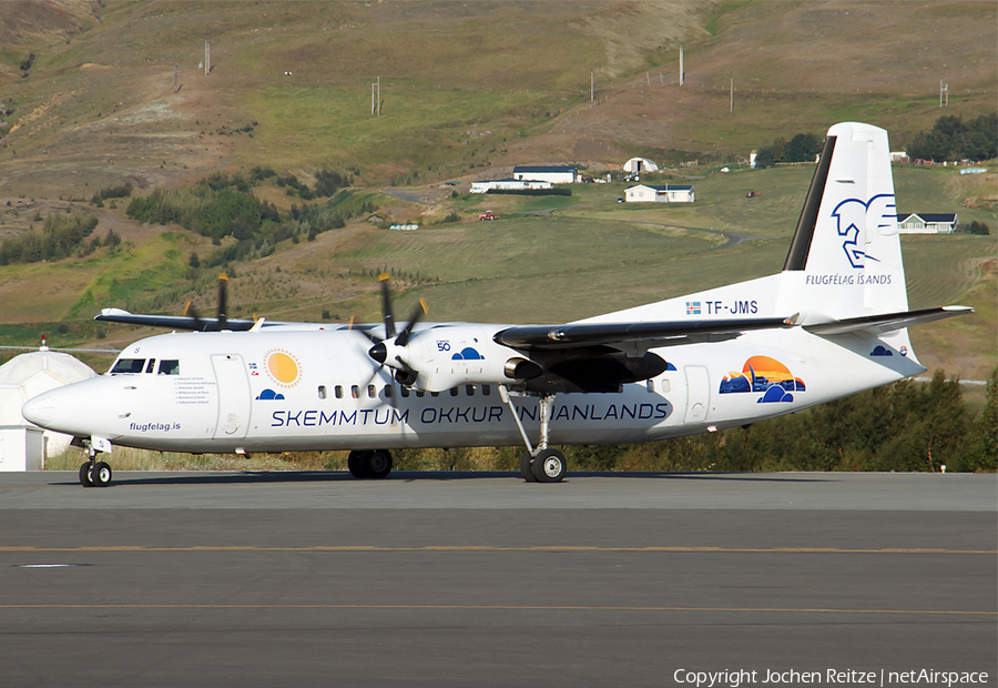 Flugfelag Islands Fokker 50 (TF-JMS) | Photo 16184