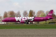 WOW Air Airbus A321-211 (TF-JOY) at  Amsterdam - Schiphol, Netherlands