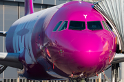 WOW Air Airbus A321-211 (TF-JOY) at  Hamburg - Finkenwerder, Germany