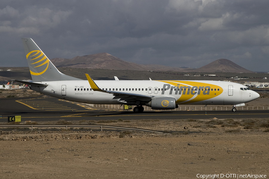 Primera Air Boeing 737-8Q8 (TF-JXE) | Photo 271172