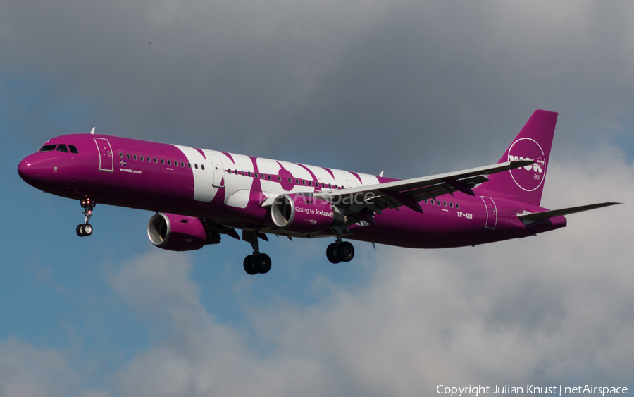 WOW Air Airbus A321-211 (TF-KID) | Photo 105008
