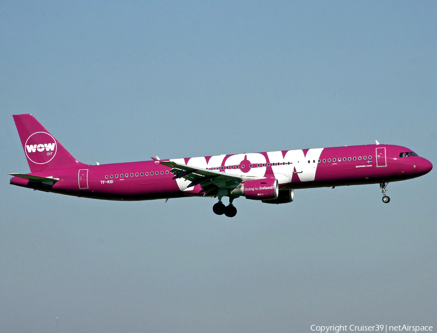 WOW Air Airbus A321-211 (TF-KID) | Photo 181250