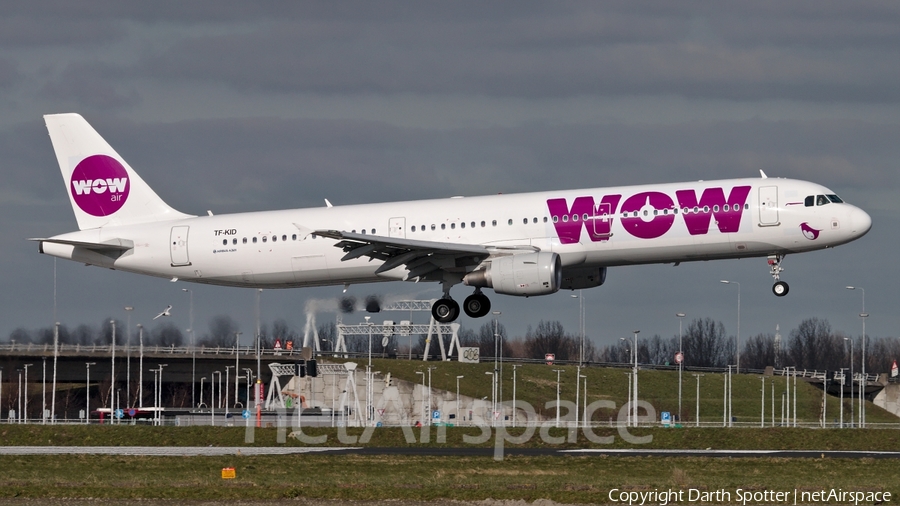 WOW Air Airbus A321-211 (TF-KID) | Photo 234446