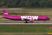 WOW Air Airbus A321-211 (TF-KID) at  Dusseldorf - International, Germany