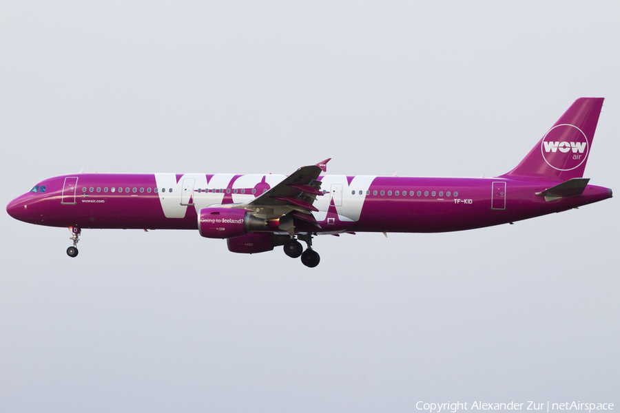 WOW Air Airbus A321-211 (TF-KID) | Photo 129344