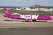 WOW Air Airbus A321-211 (TF-KID) at  Gran Canaria, Spain