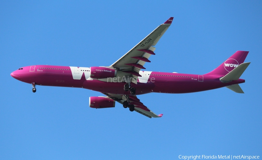 WOW Air Airbus A330-343E (TF-LUV) | Photo 311664