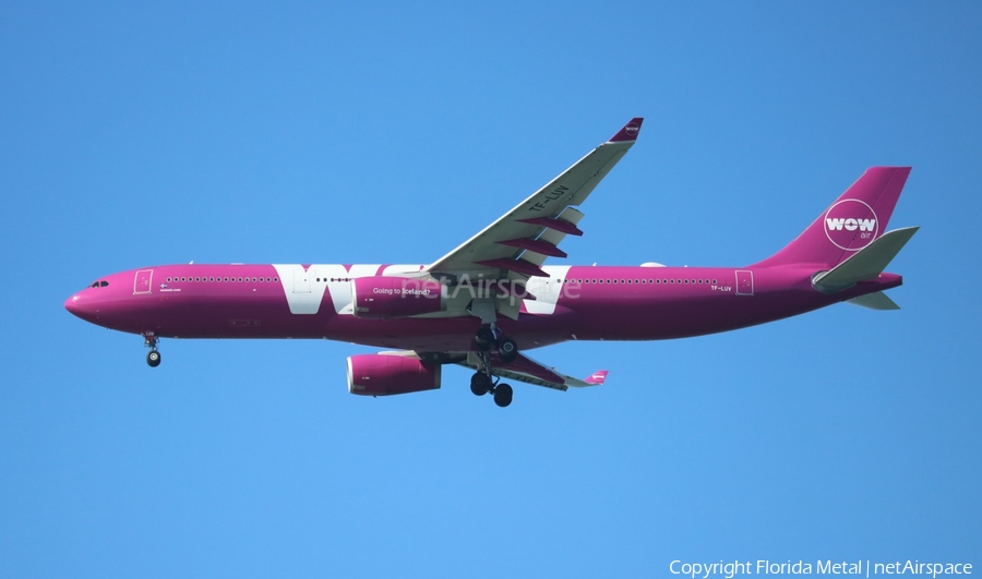 WOW Air Airbus A330-343E (TF-LUV) | Photo 408021