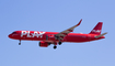 PLAY Airbus A321-251N (TF-PLA) at  Gran Canaria, Spain