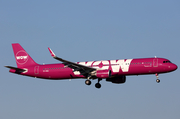 WOW Air Airbus A321-211 (TF-PRO) at  London - Gatwick, United Kingdom