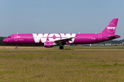 WOW Air Airbus A321-211 (TF-SON) at  Amsterdam - Schiphol, Netherlands