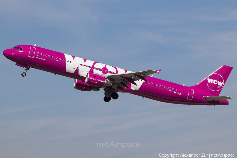 WOW Air Airbus A321-211 (TF-SON) | Photo 122689