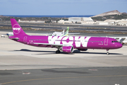 WOW Air Airbus A321-211 (TF-SON) at  Gran Canaria, Spain