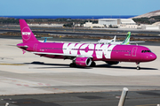 WOW Air Airbus A321-211 (TF-SON) at  Gran Canaria, Spain