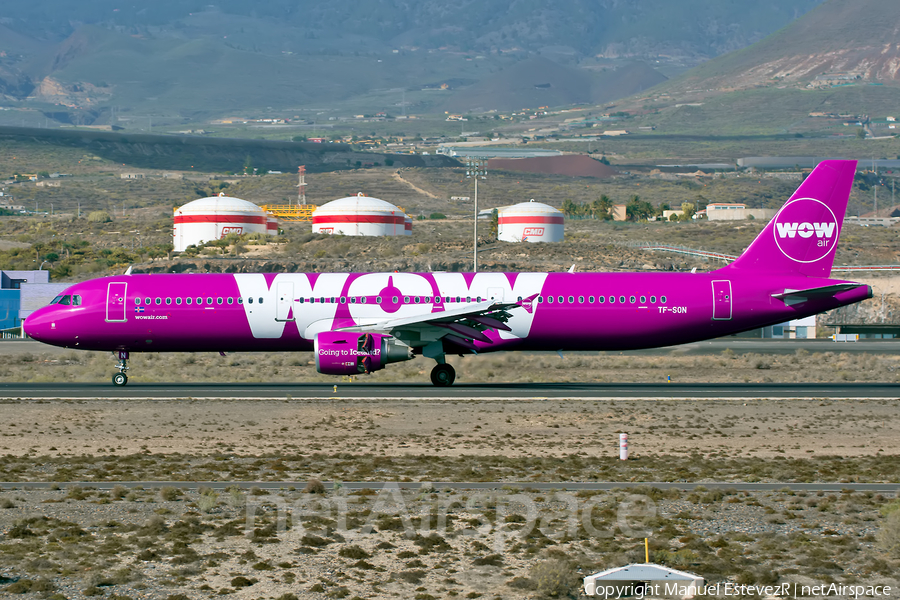 WOW Air Airbus A321-211 (TF-SON) | Photo 133785