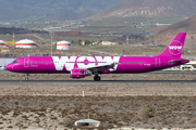 WOW Air Airbus A321-211 (TF-SON) at  Tenerife Sur - Reina Sofia, Spain