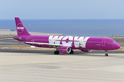 WOW Air Airbus A321-211 (TF-SON) at  Tenerife Sur - Reina Sofia, Spain