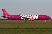 WOW Air Airbus A321-211 (TF-WIN) at  Amsterdam - Schiphol, Netherlands