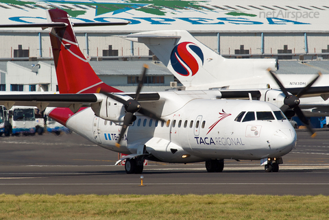 TACA Regional ATR 42-300 (TG-TRA) at  San Jose - Juan Santamaria International, Costa Rica