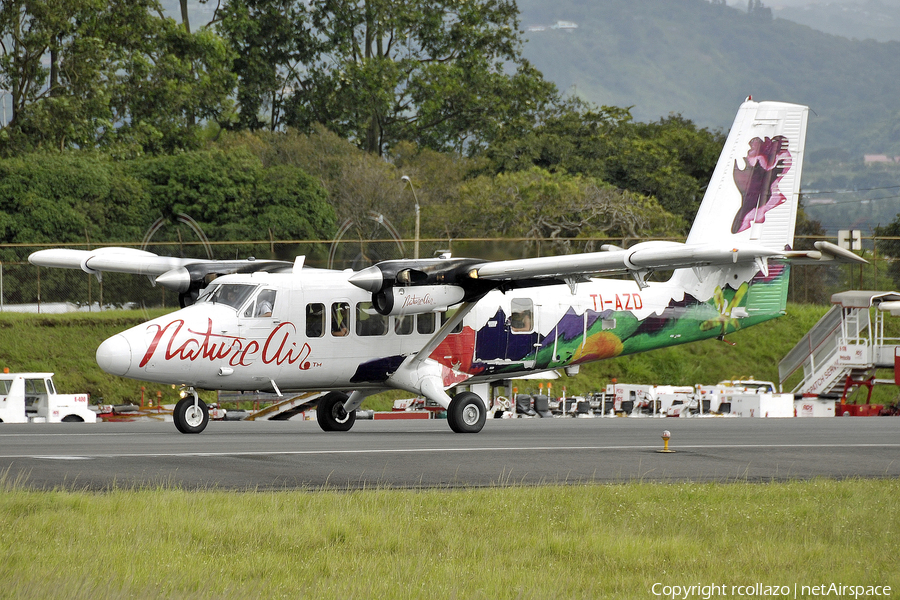 Nature Air de Havilland Canada DHC-6-300 Twin Otter (TI-AZD) | Photo 11004