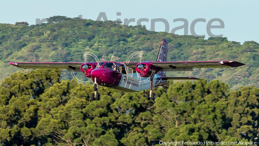 Costa Rica Green Airways Britten-Norman BN-2A-8 Islander (TI-BGK) | Photo 593931