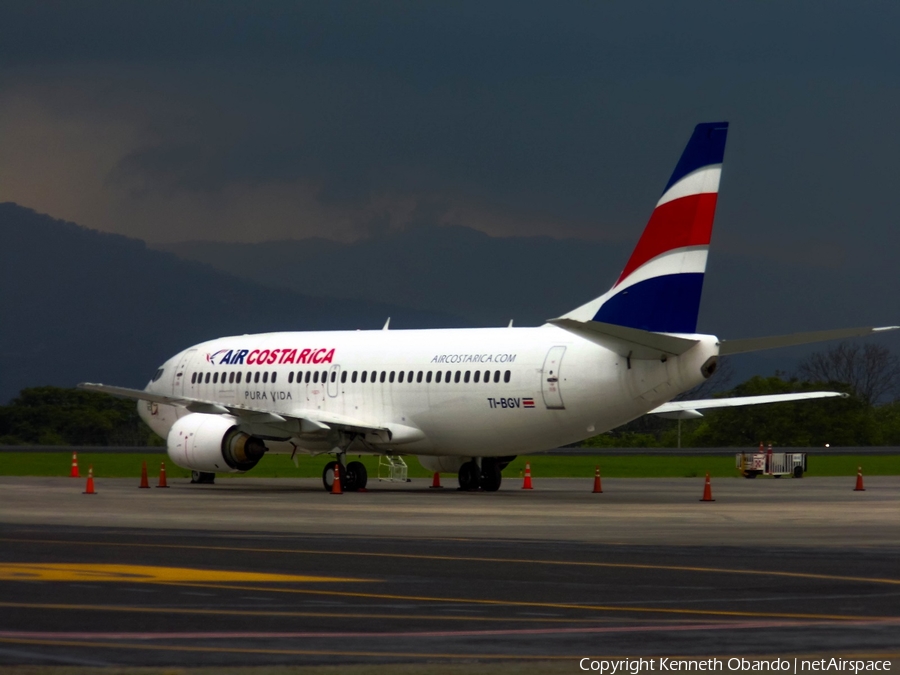 Air Costa Rica Boeing 737-36E(QC) (TI-BGV) | Photo 160248