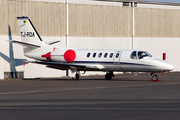 (Private) Cessna 550 Citation Bravo (TJ-ROA) at  Mönchengladbach, Germany