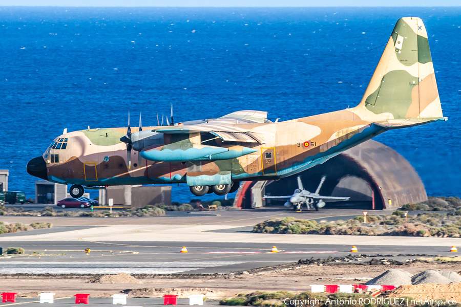 Spanish Air Force (Ejército del Aire) Lockheed KC-130H Hercules (TK.10-06) | Photo 416914