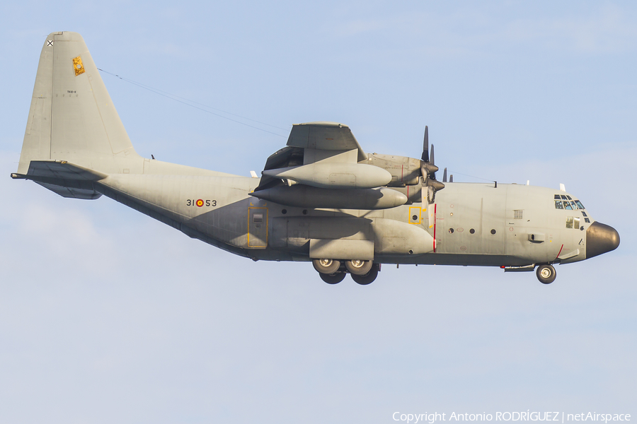 Spanish Air Force (Ejército del Aire) Lockheed KC-130H Hercules (TK.10-11) | Photo 139615
