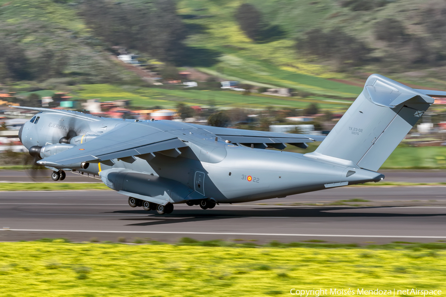 Spanish Air Force (Ejército del Aire) Airbus A400M-180 Atlas (TK.23-02) | Photo 227444