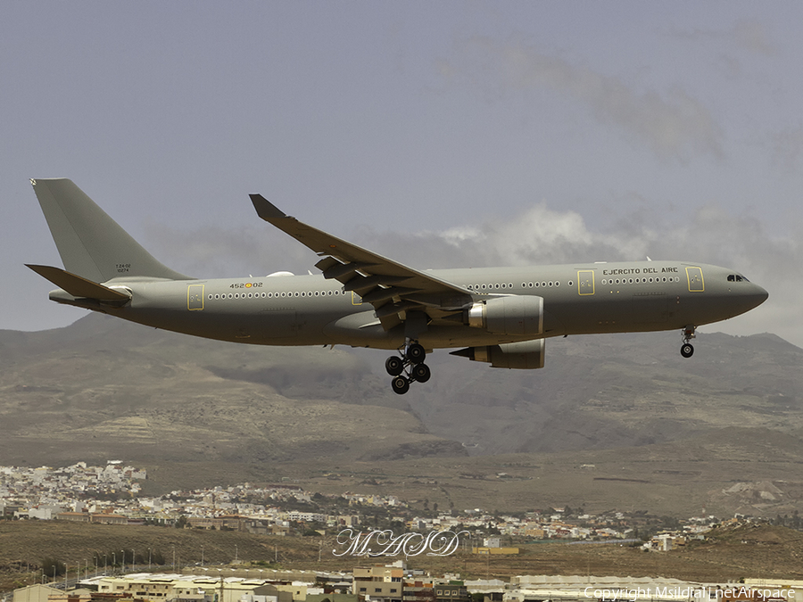 Spanish Air Force (Ejército del Aire) Airbus A330-202MRTT (TK.24-02) | Photo 577623