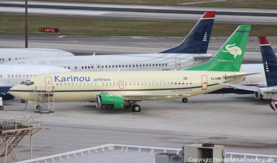 Karinou Airlines Boeing 737-36N (TL-TSM) | Photo 305908