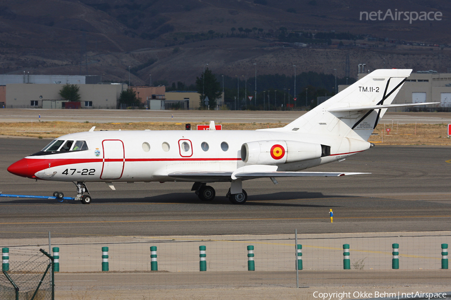 Spanish Air Force (Ejército del Aire) Dassault Falcon 20D (TM.11-2) | Photo 52114