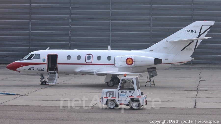 Spanish Air Force (Ejército del Aire) Dassault Falcon 20D (TM.11-2) | Photo 213327