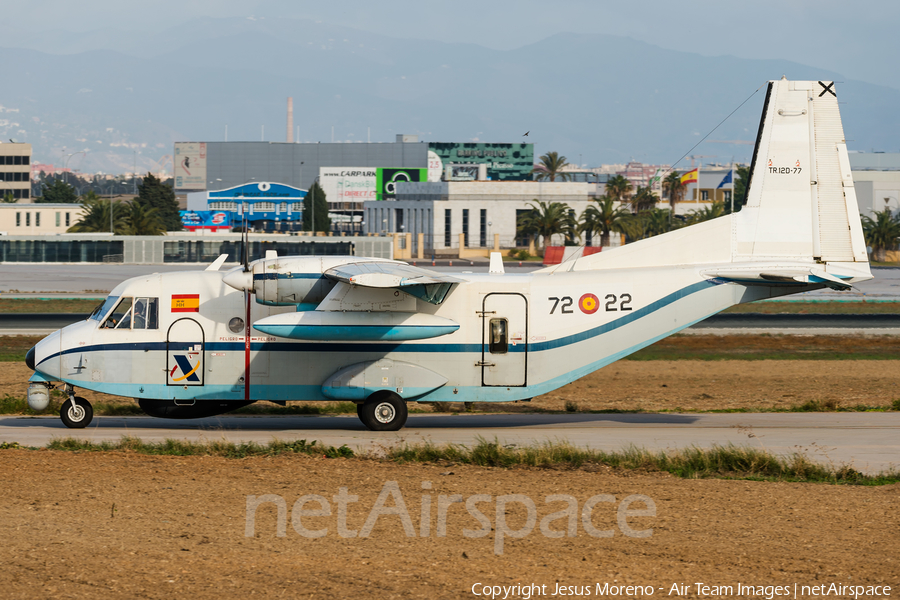 Spanish Air Force (Ejército del Aire) CASA C-212-200 Aviocar (TR.12D-77) | Photo 201289