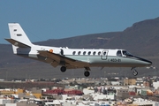 Spanish Air Force (Ejército del Aire) Cessna 560 Citation V (TR.20-03) at  Gran Canaria, Spain