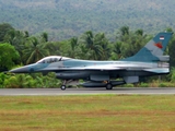 Indonesian Air Force (TNI-AU) General Dynamics F-16AM Fighting Falcon (TS-1605) at  Banda Aceh - Sultan Iskandar Muda International, Indonesia